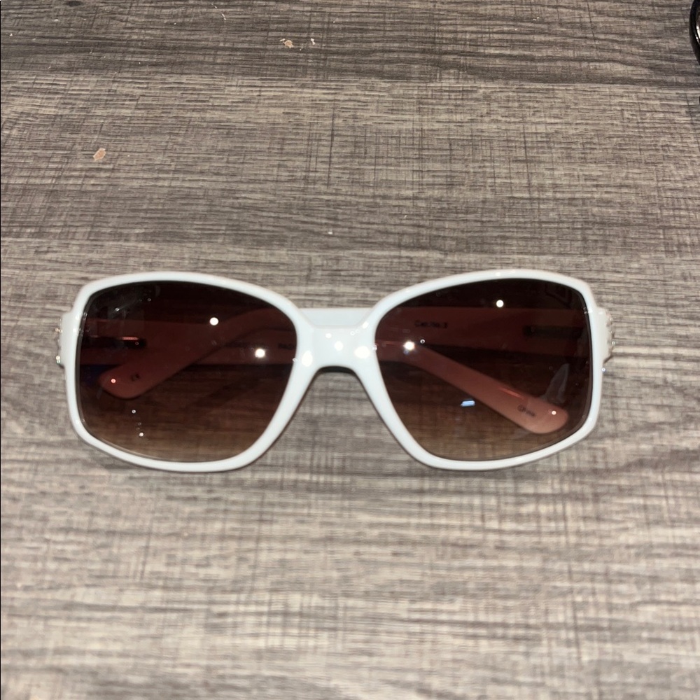 Padova WS2407 100 White Sunglasses gradient Lenses